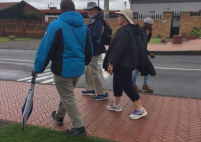 Having a drink in a Soweto shebeen with Tourist Guide Sibusiso Mhlanga